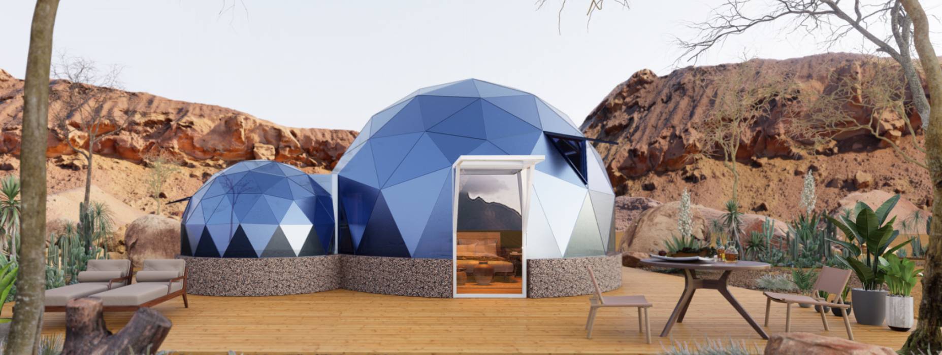 大连球形智能光伏玻璃星空房